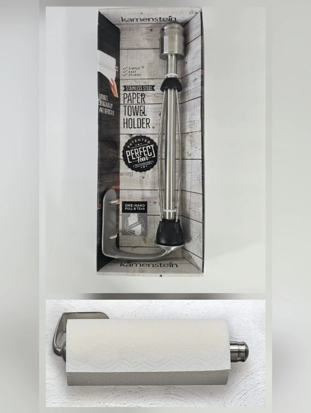 Kamenstein Perfect Tear Papertowel Holder f